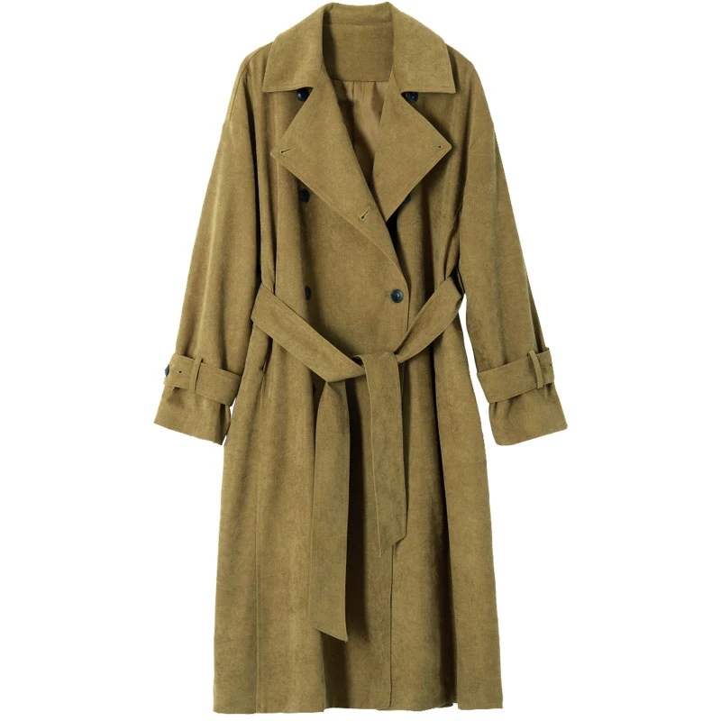 Women's Autumn Coat Solid Women's Trench Coat Casual Long Coats For Women Loose Women's Winter Coats 2021 Women's Windbreaker
Women's Autumn Coat Solid Women's Trench Coat Casual Long Coats For Women Loose Women's Winter Coats 2021 Women's Windbreaker