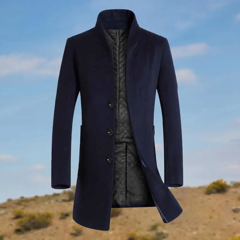 2022 Hot Trench Winter/Autumn Men's Jacket Single Breasted Thicken Winter Slim Fit Warm Windbreaker for Daily Wear
2022 Hot Trench Winter/Autumn Men's Jacket Single Breasted Thicken Winter Slim Fit Warm Windbreaker for Daily Wear