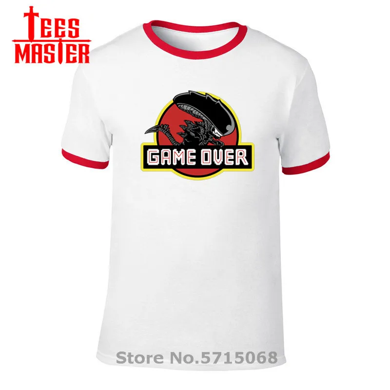 Jurassic Style T-Shirt Hipster Men short Sleeve Cotton TShirt Game Over Tee Shirt Xenomorph Design Party T Shirt Camisetas Homme
Jurassic Style T-Shirt Hipster Men short Sleeve Cotton TShirt Game Over Tee Shirt Xenomorph Design Party T Shirt Camisetas Homme