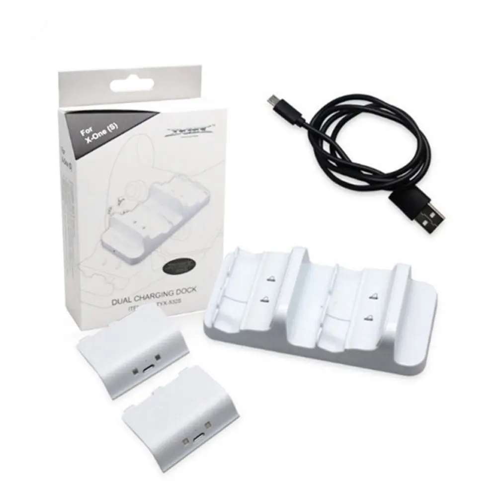 2pcs Rechargeable Batteries Universal White With Dual Charging Dock Controller Charger For XBOX ONE Rechargeable Battery Pack
2pcs Rechargeable Batteries Universal White With Dual Charging Dock Controller Charger For XBOX ONE Rechargeable Battery Pack