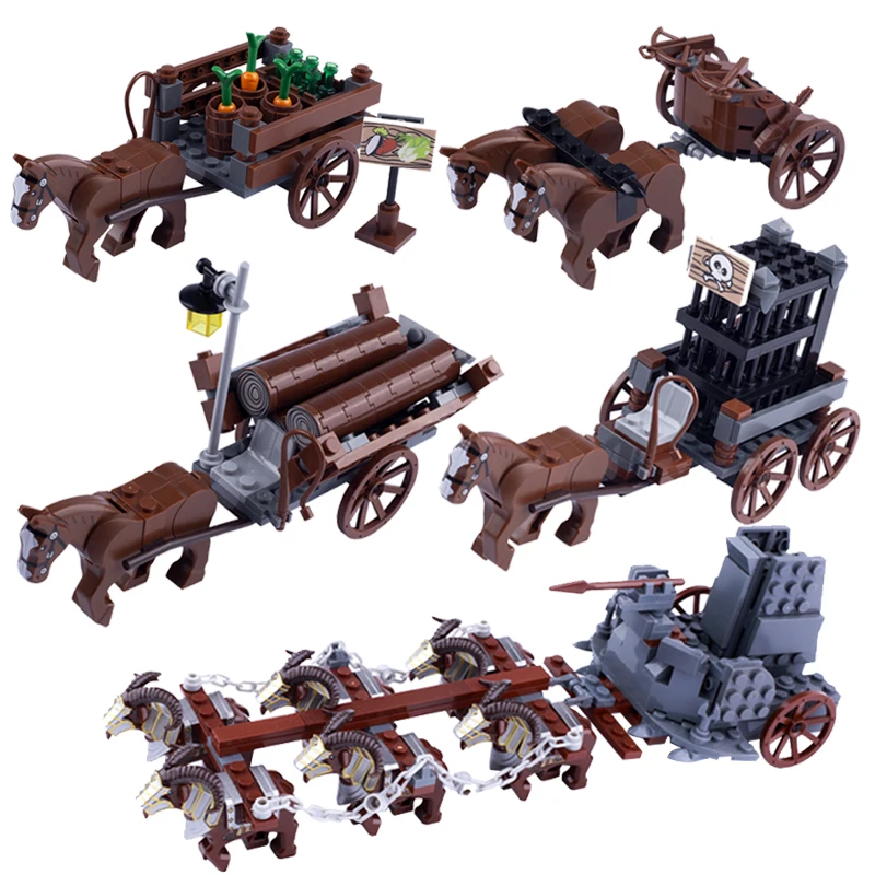 MOC LOTR Dwarf Chariot Carriage Building Blocks Medieval Soldiers Warrior Durin's folk Goat Boar Horse Mount Figures Bricks Toy
MOC LOTR Dwarf Chariot Carriage Building Blocks Medieval Soldiers Warrior Durin's folk Goat Boar Horse Mount Figures Bricks Toy