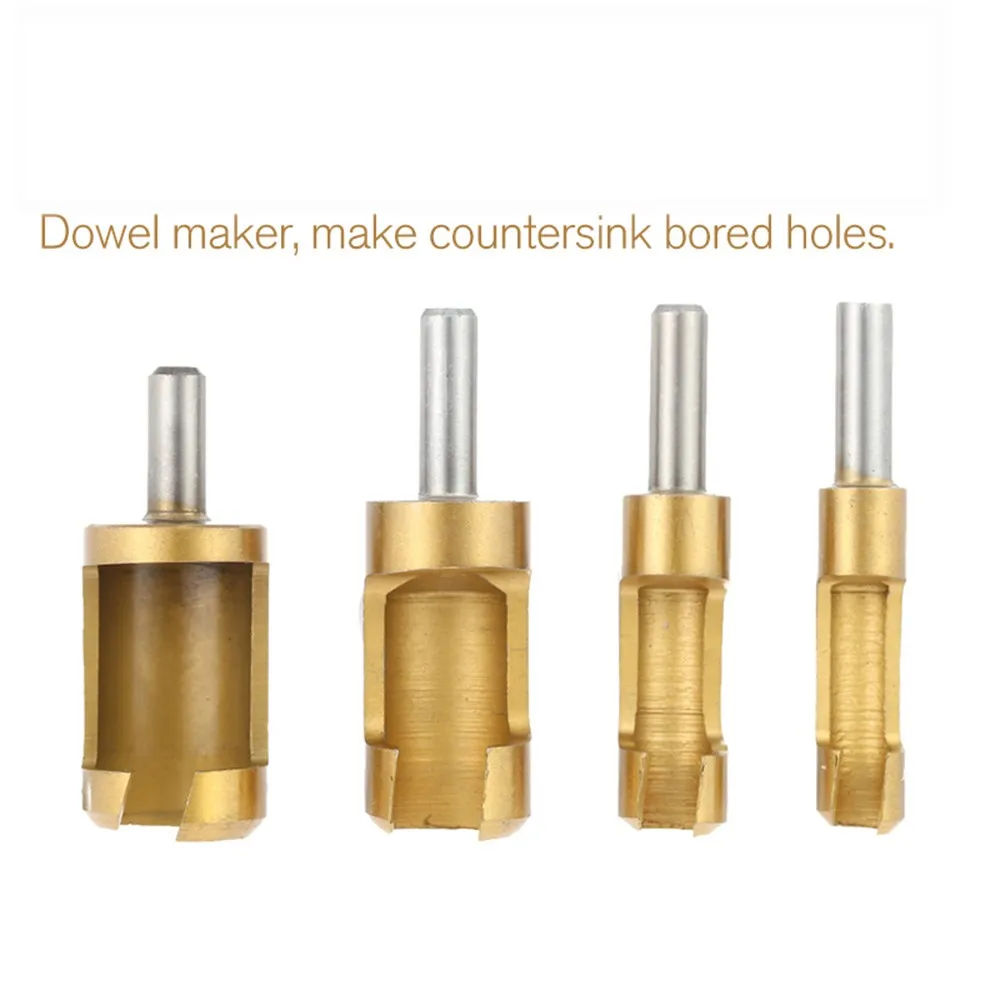 Titanium Coated Plug Cutter Counter Bored 6-16mm Hole Wood Timber Drill Four-piece Sleeve Type Titanium-plated Cork Drill
Titanium Coated Plug Cutter Counter Bored 6-16mm Hole Wood Timber Drill Four-piece Sleeve Type Titanium-plated Cork Drill