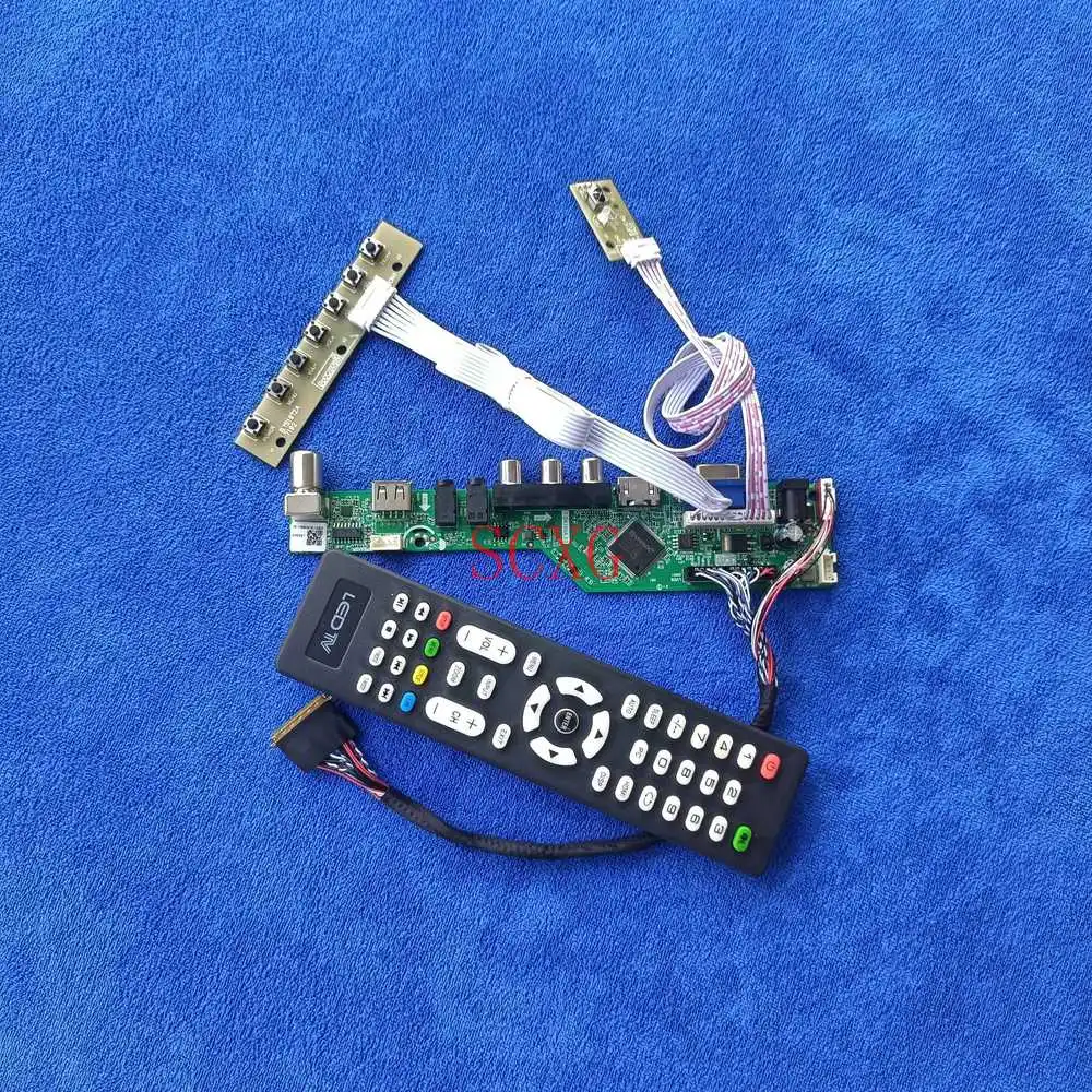 Комплект для B140XTN02.0/B140XTN02.3/B140XTN02.5 LVDS 40 Pin светодиодный Аналоговый сигнал 1366*768 матричный привод плата HDMI-совместимая VGA USB AV
Комплект для B140XTN02.0/B140XTN02.3/B140XTN02.5 LVDS 40 Pin светодиодный Аналоговый сигнал 1366*768 матричный привод плата HDMI-совместимая VGA USB AV