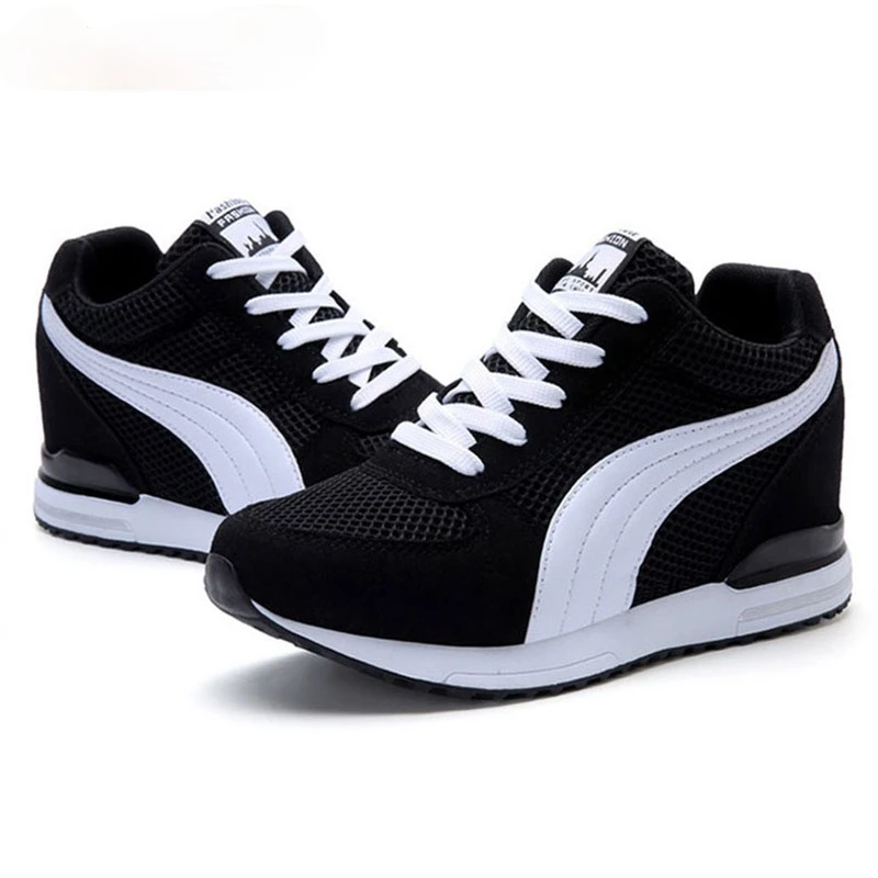 New Spring Autumn Women Vulcanized Shoes Lace Up Wedges Casual Shoes Woman Height Increase Shoes High Top Lady Sneakers
New Spring Autumn Women Vulcanized Shoes Lace Up Wedges Casual Shoes Woman Height Increase Shoes High Top Lady Sneakers