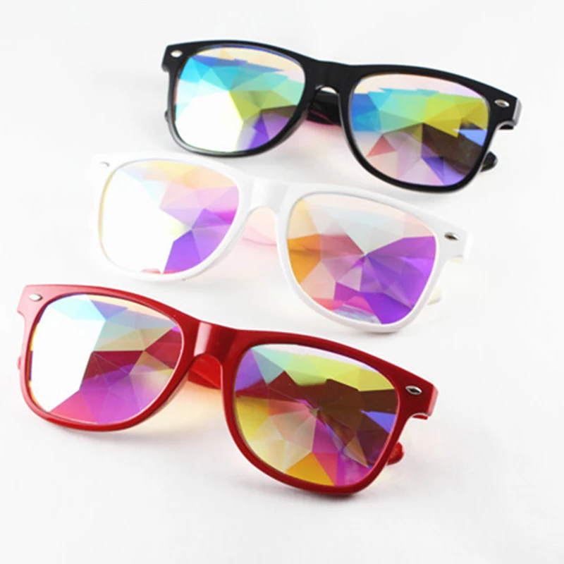 Glasses Rave Men Round Kaleidoscope Sunglasses Women Party Psychedelic Prism Refracted Lens Sunglasses Female
Glasses Rave Men Round Kaleidoscope Sunglasses Women Party Psychedelic Prism Refracted Lens Sunglasses Female