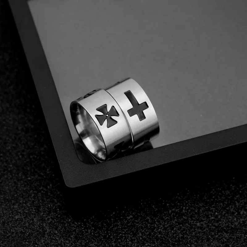 2021 New Cross Ring European and American Style Cross Flower Stainless Steel Ring Wholesale Male and Female Ring Tail Ring
2021 New Cross Ring European and American Style Cross Flower Stainless Steel Ring Wholesale Male and Female Ring Tail Ring