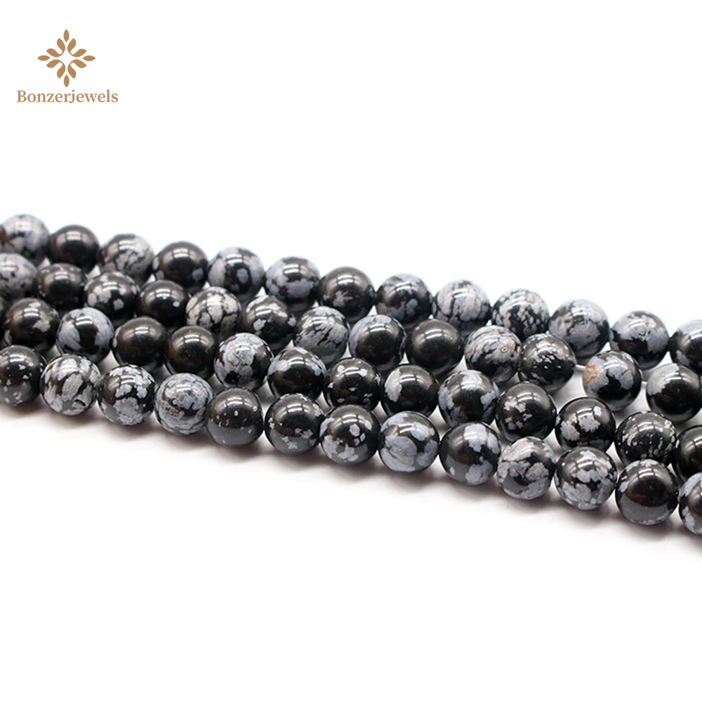 Natural Stone Snowflake Obsidian Alabaster Round Spacer Beads For Jewelry Making Diy Bracelet Necklace 4 6 8 1012 MM
Natural Stone Snowflake Obsidian Alabaster Round Spacer Beads For Jewelry Making Diy Bracelet Necklace 4 6 8 1012 MM