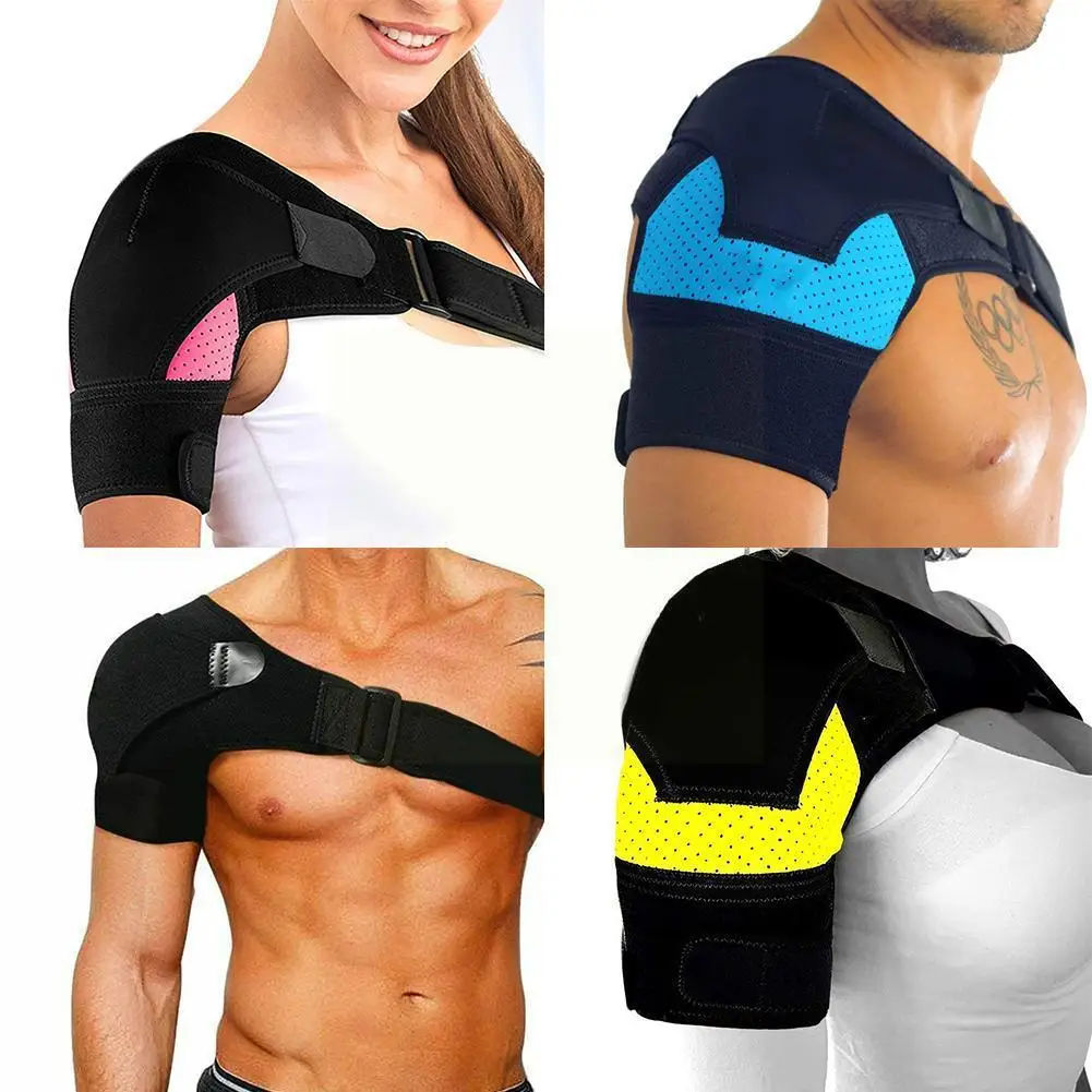 Breathable Shoulder Brace with Pressure Pad Neoprene Pack Shoulder Support Ice Sleeve Shoulder Pain Compression Shoulder H8G1
Breathable Shoulder Brace with Pressure Pad Neoprene Pack Shoulder Support Ice Sleeve Shoulder Pain Compression Shoulder H8G1