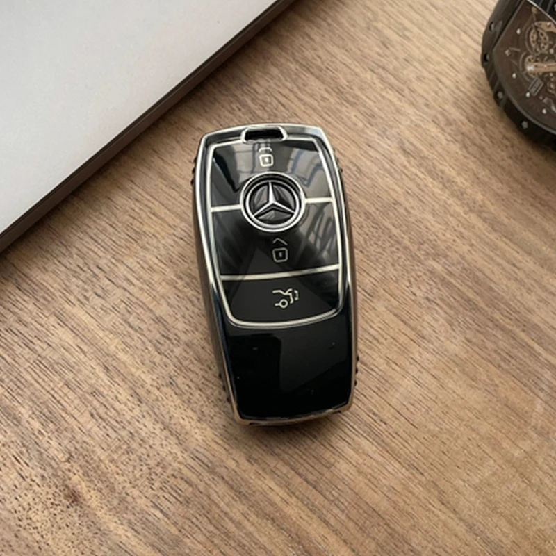 ТПУ чехол для автомобильного ключа с дистанционным управлением TPIC Mercedes Benz W204 W205 A