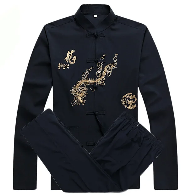 Chinese Men Cotton Kung Fu Suit Embroidery Wu Shu Uniform Tai Chi Clothing Short Sleeve Shirt+Pant M L XL XXL XXXL MS013
Chinese Men Cotton Kung Fu Suit Embroidery Wu Shu Uniform Tai Chi Clothing Short Sleeve Shirt+Pant M L XL XXL XXXL MS013
