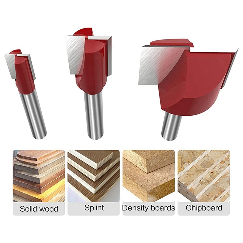 3 Pcs Cleaning Bottom Router Bit Set 6Mm Shank & 3 Pcs High Precision CNC ER11 Clamp
3 Pcs Cleaning Bottom Router Bit Set 6Mm Shank & 3 Pcs High Precision CNC ER11 Clamp