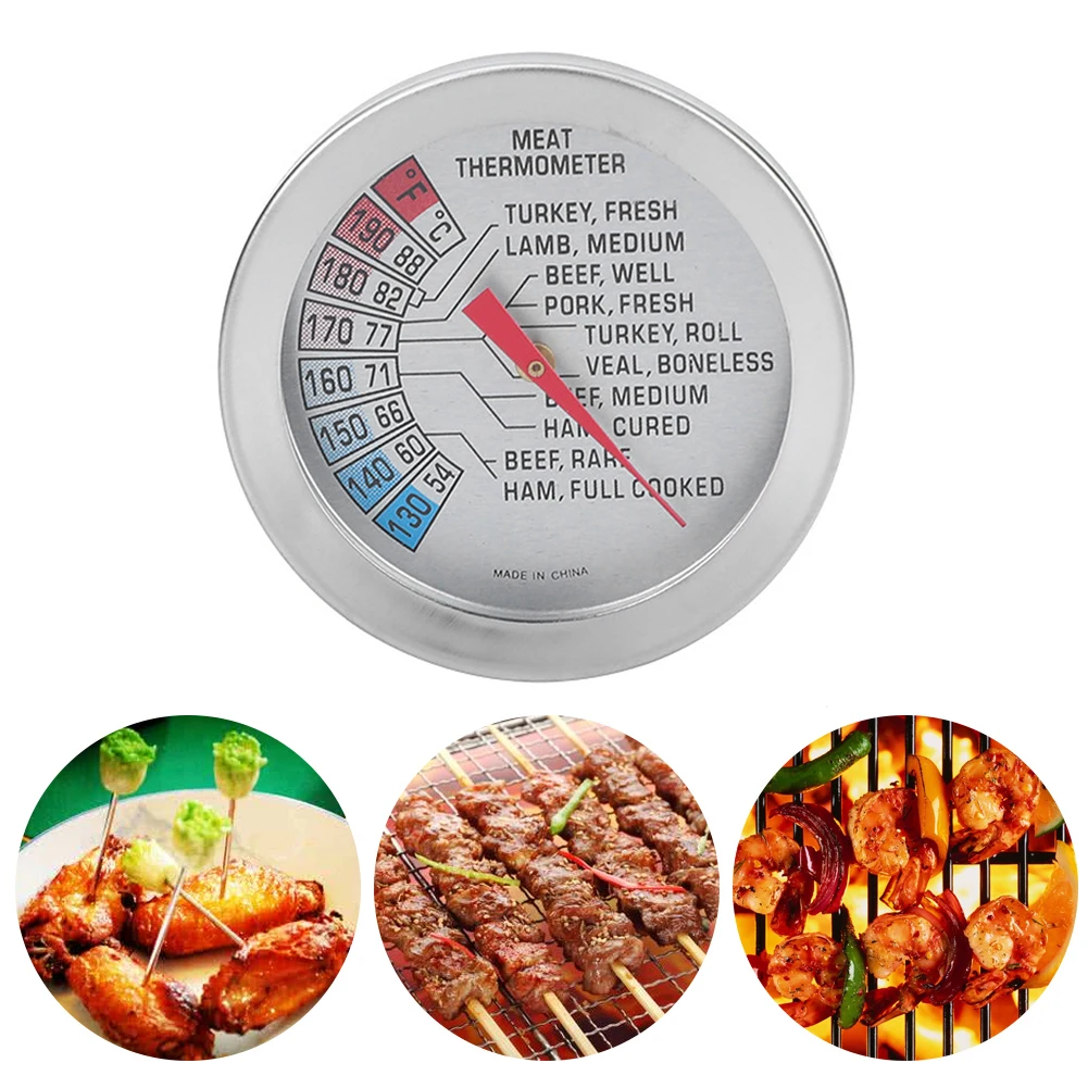 Stainless Steel Instant Read Probe Thermometer BBQ Food Meat Temperature Gauge Household Sensitivity Barbecue Oven Tool
Stainless Steel Instant Read Probe Thermometer BBQ Food Meat Temperature Gauge Household Sensitivity Barbecue Oven Tool