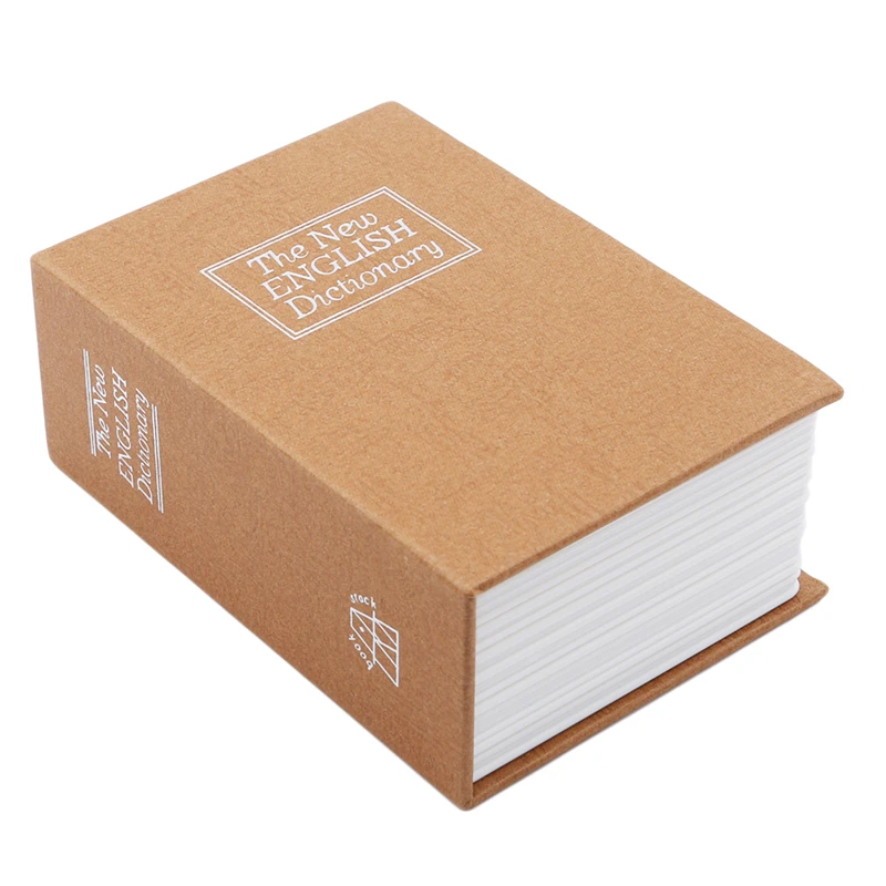 Dictionary Mini Safe Box Book Money Hidden Secret Security Safe Lock Cash Money Coin Storage Jewellery key Locker For Kid Gifts
Dictionary Mini Safe Box Book Money Hidden Secret Security Safe Lock Cash Money Coin Storage Jewellery key Locker For Kid Gifts
