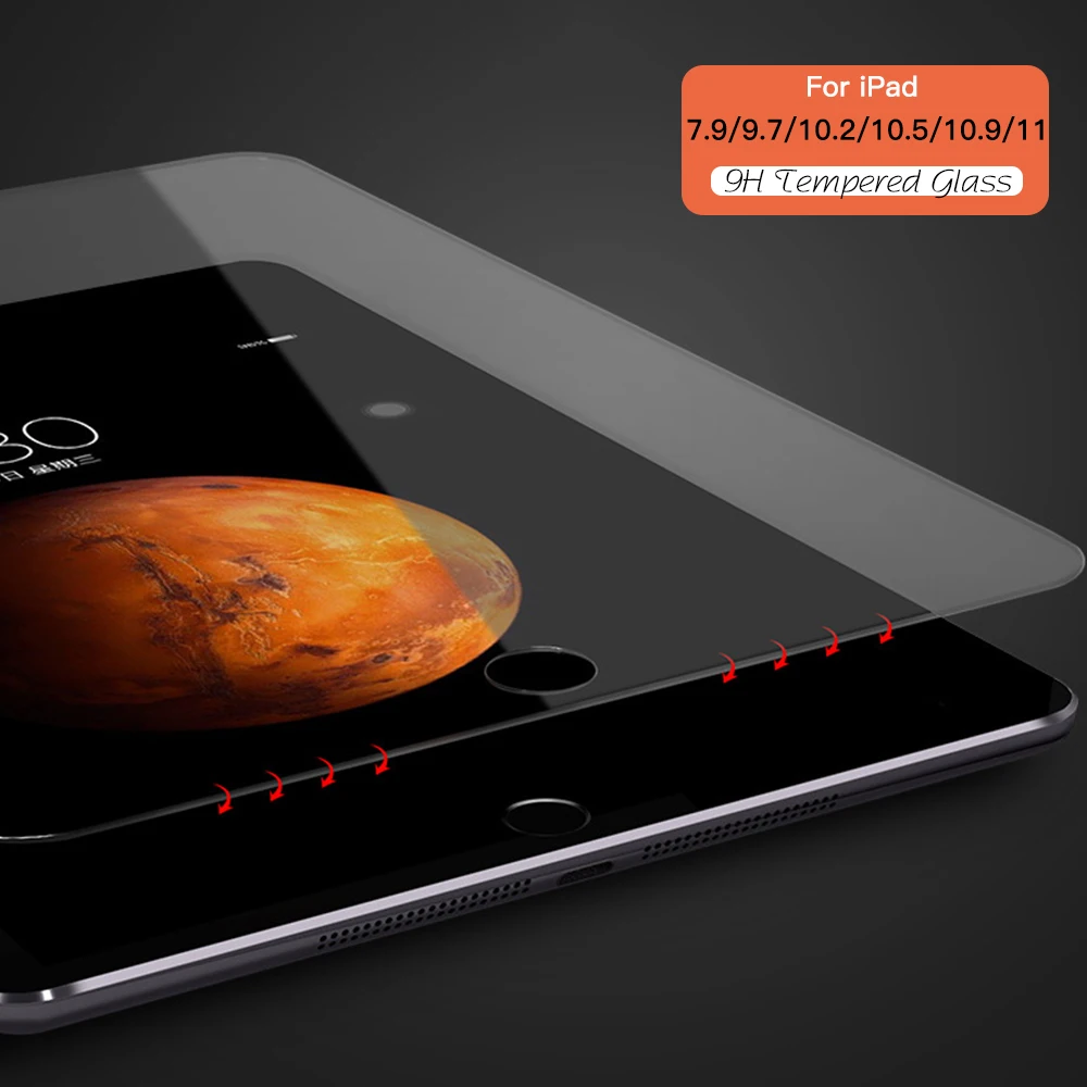 Защита экрана для iPad 7 8th 10,2 202 10,5, пленка из закаленного стекла для ipad Pro 9,7 11 2017 2018 Air 4 3 2 mini 3 4 5, полное покрытие
Защита экрана для iPad 7 8th 10,2 202 10,5, пленка из закаленного стекла для ipad Pro 9,7 11 2017 2018 Air 4 3 2 mini 3 4 5, полное покрытие