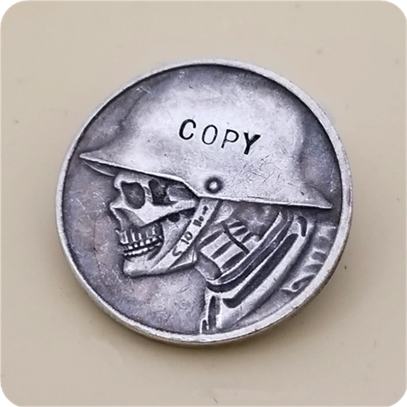 Хобо Никель Coin_Type #12 _ с гравировкой в виде американского бизона из никеля Монета