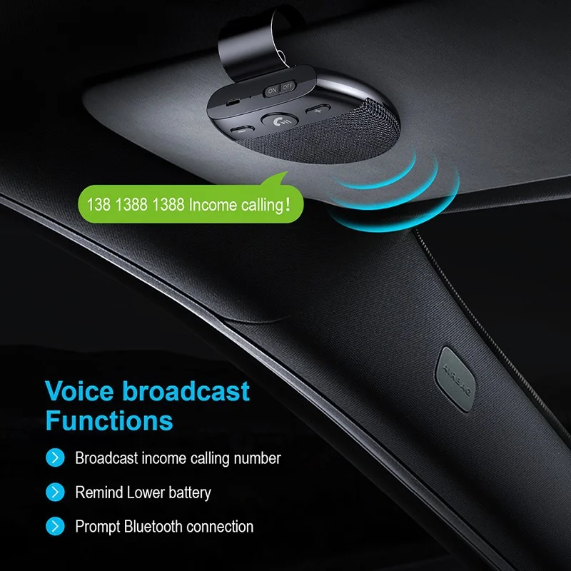 Автомобильный Bluetooth V5.0 динамик гарнитура беспроводной автомобильный комплект телефона солнцезащитный козырек Громкая связь США Bluetooth солн...
Автомобильный Bluetooth V5.0 динамик гарнитура беспроводной автомобильный комплект телефона солнцезащитный козырек Громкая связь США Bluetooth солн...