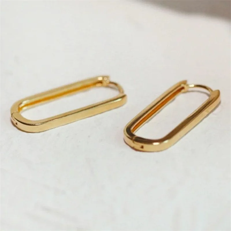 2021 New Classic Copper Alloy Smooth Metal U-shaped Clip on Earrings For Woman Fashion Jewelry Temperament Girl's Daily Wear
2021 New Classic Copper Alloy Smooth Metal U-shaped Clip on Earrings For Woman Fashion Jewelry Temperament Girl's Daily Wear