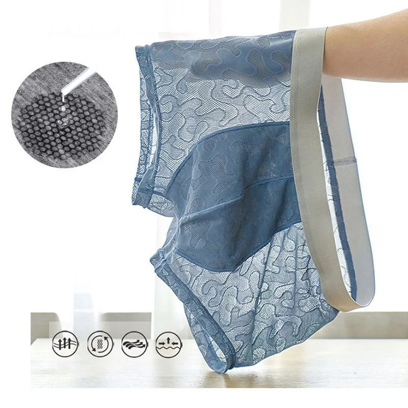 Lace sexy underwear Men Underwear Boxer Shorts Panties Brand Underpants Men Breathable Shorts Boxershorts Men Boxer Homme 2021
Lace sexy underwear Men Underwear Boxer Shorts Panties Brand Underpants Men Breathable Shorts Boxershorts Men Boxer Homme 2021