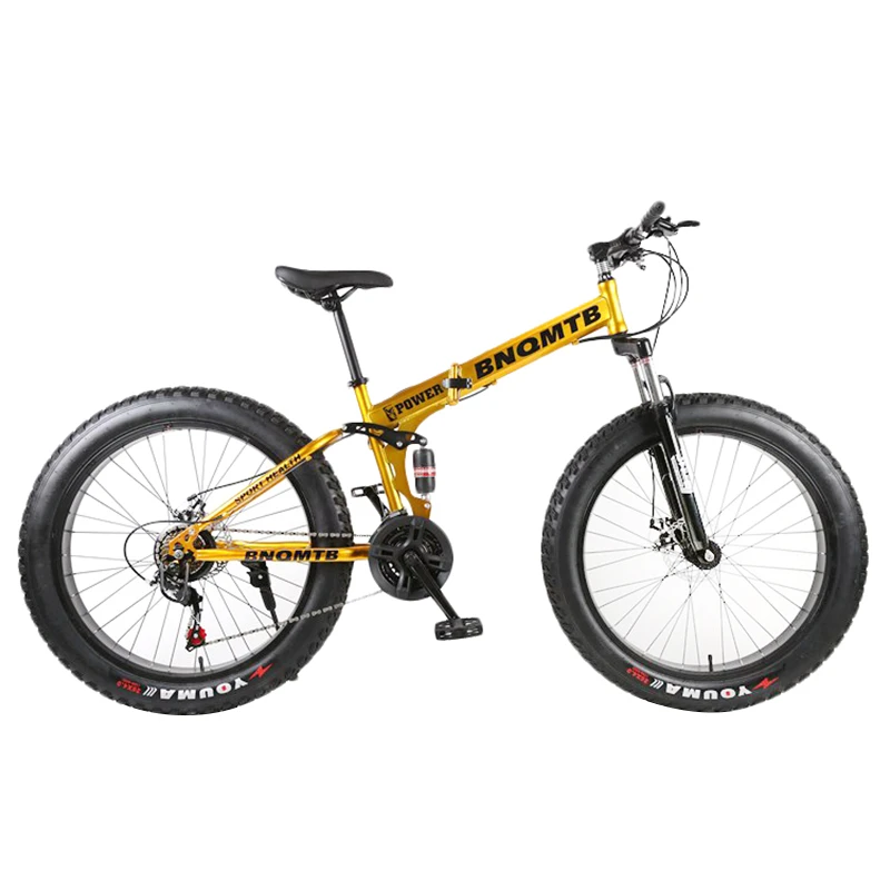BNQMTB 24 Inch Wheel Adult Foldable Beach Snowmobile Mountain Fat Bike 21/27/30 Speed Sports Cycling Road Bicycle Men Frame Ride
BNQMTB 24 Inch Wheel Adult Foldable Beach Snowmobile Mountain Fat Bike 21/27/30 Speed Sports Cycling Road Bicycle Men Frame Ride