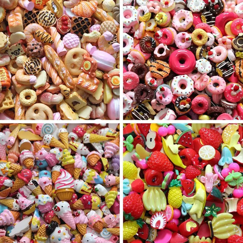 10Pcs Resin Scrapbooking Food Dessert DIY Craft Phone Shells Patch Decor Art Hair Accessories Food Toys Embellishment Beads
10Pcs Resin Scrapbooking Food Dessert DIY Craft Phone Shells Patch Decor Art Hair Accessories Food Toys Embellishment Beads