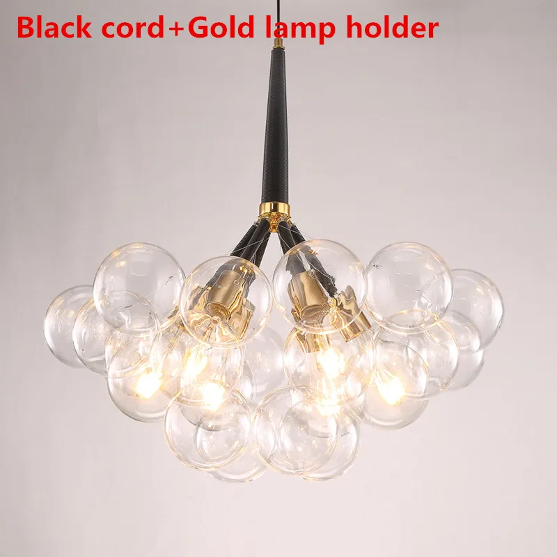 American Pelle Clear Glass Globes E27 Led Chandelier Lamparas Fixtures Nordic Minimalism Lustre Pendant Chandelier Lighting
American Pelle Clear Glass Globes E27 Led Chandelier Lamparas Fixtures Nordic Minimalism Lustre Pendant Chandelier Lighting
