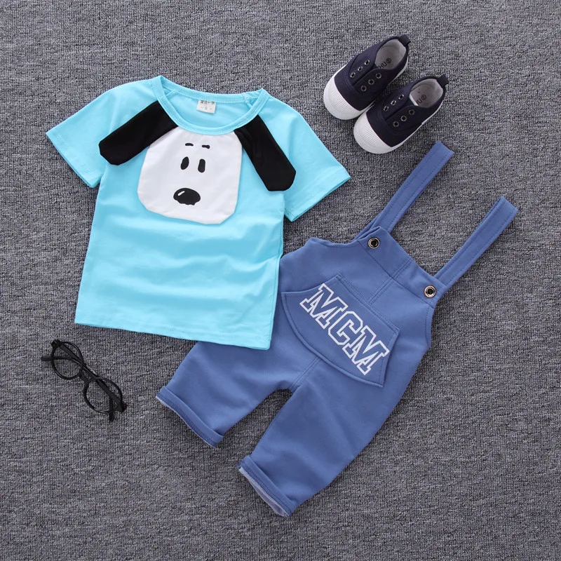 2020 New Summer Children Casual Clothing Baby Boys Girls dog Shirt Bib Shorts 2Pcs/sets Kid Infant Clothes Toddler Tracksuit set
2020 New Summer Children Casual Clothing Baby Boys Girls dog Shirt Bib Shorts 2Pcs/sets Kid Infant Clothes Toddler Tracksuit set
