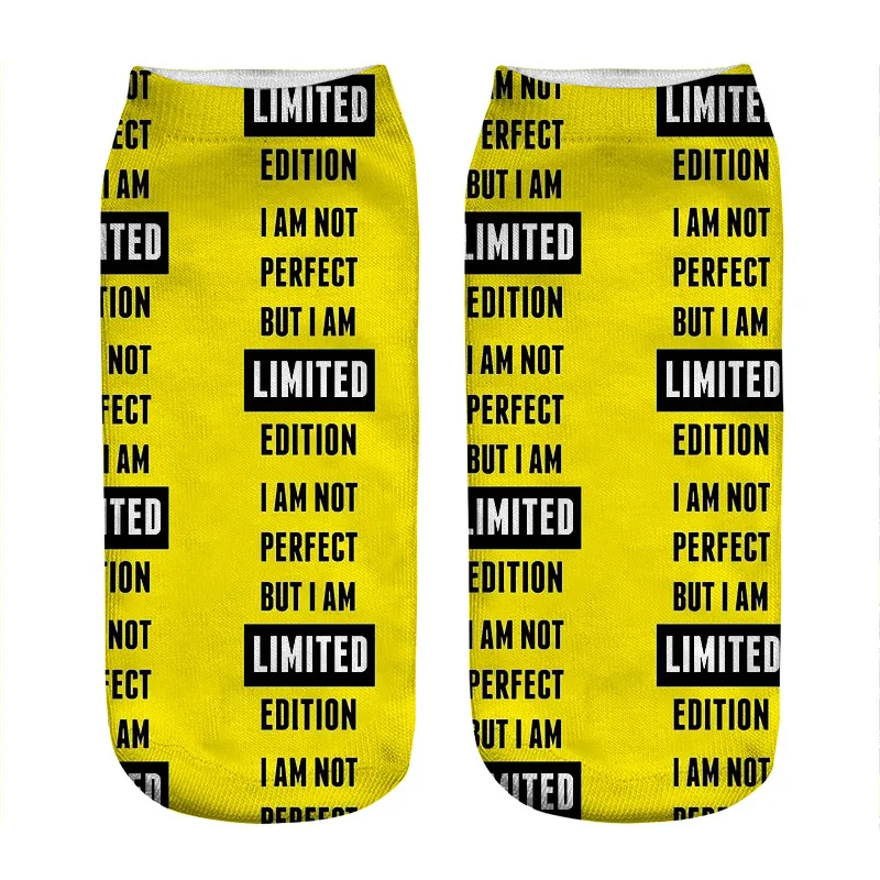 Носки женские, с принтом, в стиле Харадзюку
Носки женские, с принтом, в стиле Харадзюку