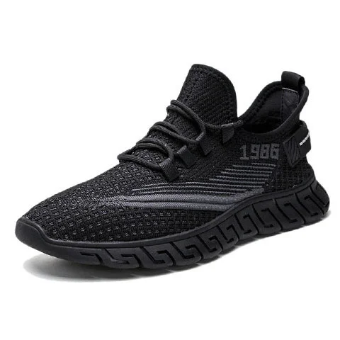 Running Shoes Men's 2021 summer new flying leisure student lace up running Korean fashion men's shoes 
Running Shoes Men's 2021 summer new flying leisure student lace up running Korean fashion men's shoes