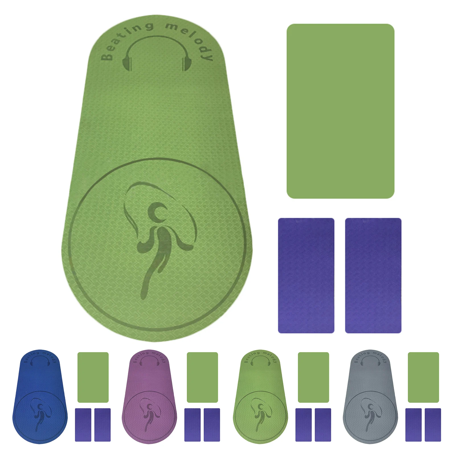 Yoga Mat Skipping Mat Gymnastic Mat Fitness Mat Anti-slip Shock Absorption Sound Insulation Fitness Accessories
Yoga Mat Skipping Mat Gymnastic Mat Fitness Mat Anti-slip Shock Absorption Sound Insulation Fitness Accessories