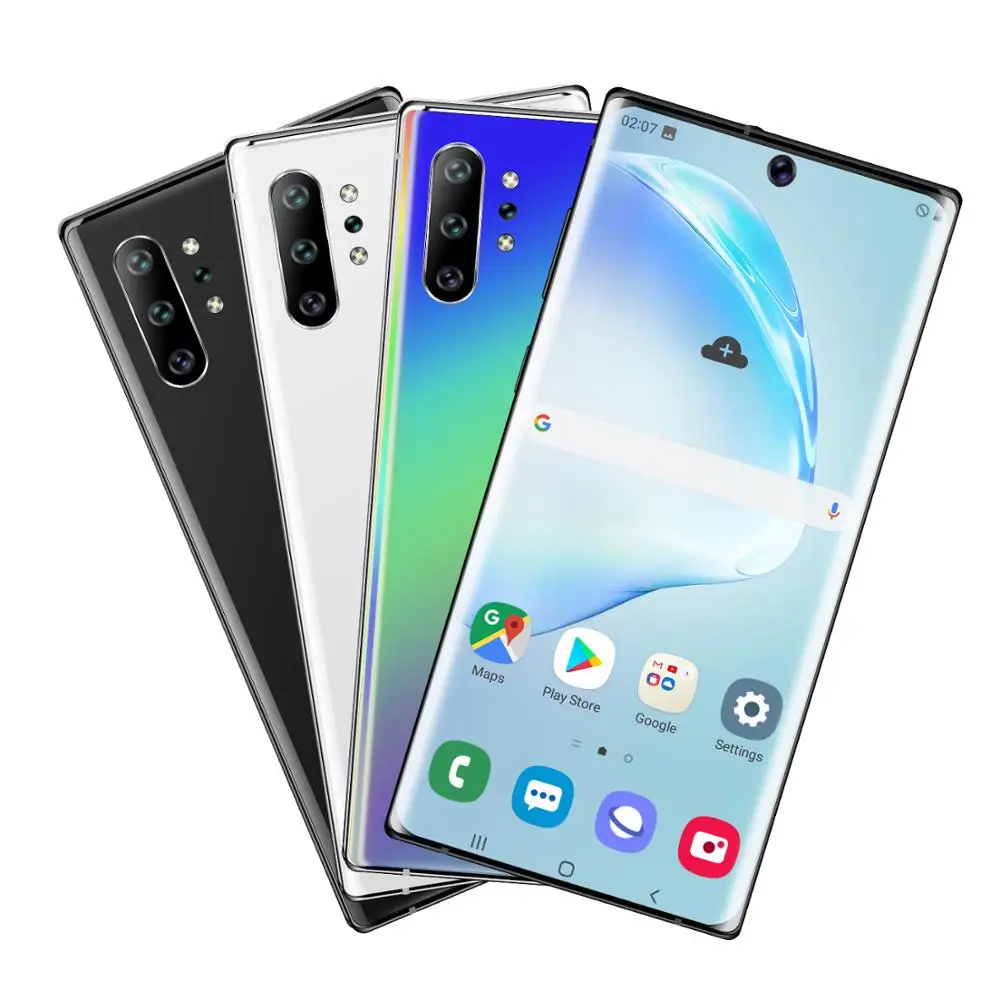 2020 Note10 6.5 Inch New MediaTek Android 10 Full Screen Ultrabook 8 256G Fingerprint Unlocking Face Recognition 4G Network
2020 Note10 6.5 Inch New MediaTek Android 10 Full Screen Ultrabook 8 256G Fingerprint Unlocking Face Recognition 4G Network
