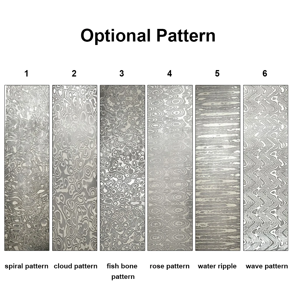 Damascus Steel DIY Cutter Making Materials Pattern Steel Bar Cutter Blade Blank Has Been Heat Treating
Damascus Steel DIY Cutter Making Materials Pattern Steel Bar Cutter Blade Blank Has Been Heat Treating