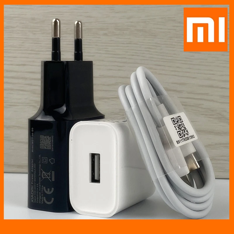 Original Xiaomi Redmi 8 10W EU Wall Charger 2A USB Type-C Cable Data Line Power Adapter For Redmi Note 7 8A 9A 8
Original Xiaomi Redmi 8 10W EU Wall Charger 2A USB Type-C Cable Data Line Power Adapter For Redmi Note 7 8A 9A 8