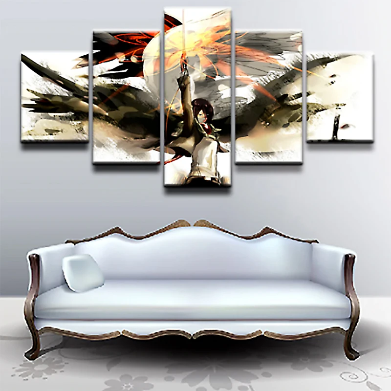 5 Piece Wall Art Canvas Anime Posters Giant Figure Prints Home Modern Modular Decor Pictures Living Room Decoration Paintings
5 Piece Wall Art Canvas Anime Posters Giant Figure Prints Home Modern Modular Decor Pictures Living Room Decoration Paintings