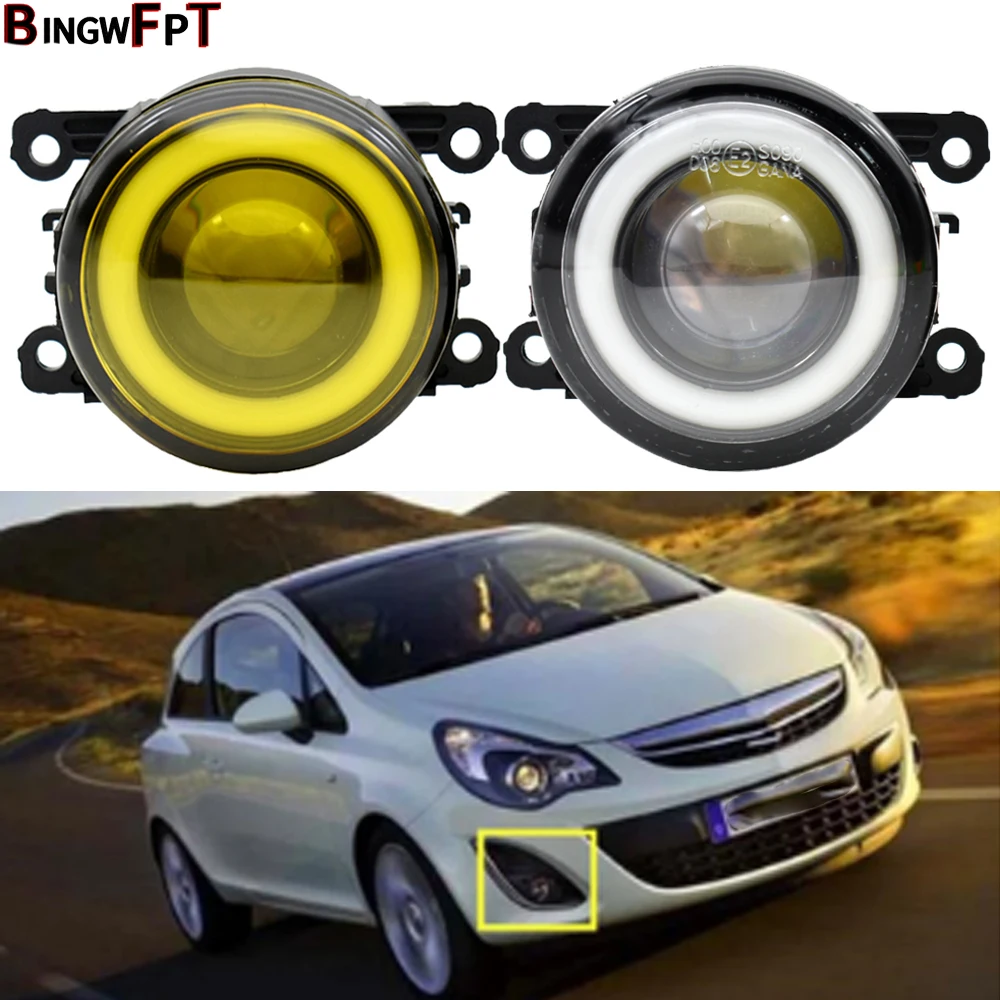 2pcs/pair Fog Lamps Angel Eye DRL Daytime Running Light For Opel Corsa D Hatchback 2006- 2012 For Zafira B MPV A05 2005-2011
2pcs/pair Fog Lamps Angel Eye DRL Daytime Running Light For Opel Corsa D Hatchback 2006- 2012 For Zafira B MPV A05 2005-2011