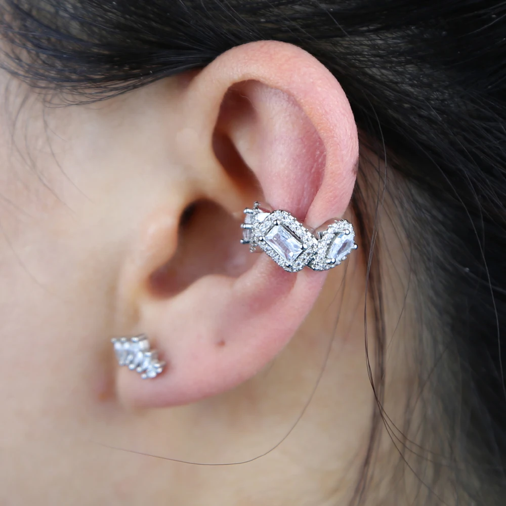 various shaped cubic zirconia cz clip on earring no piercing ear cuffs 1 piece
various shaped cubic zirconia cz clip on earring no piercing ear cuffs 1 piece
