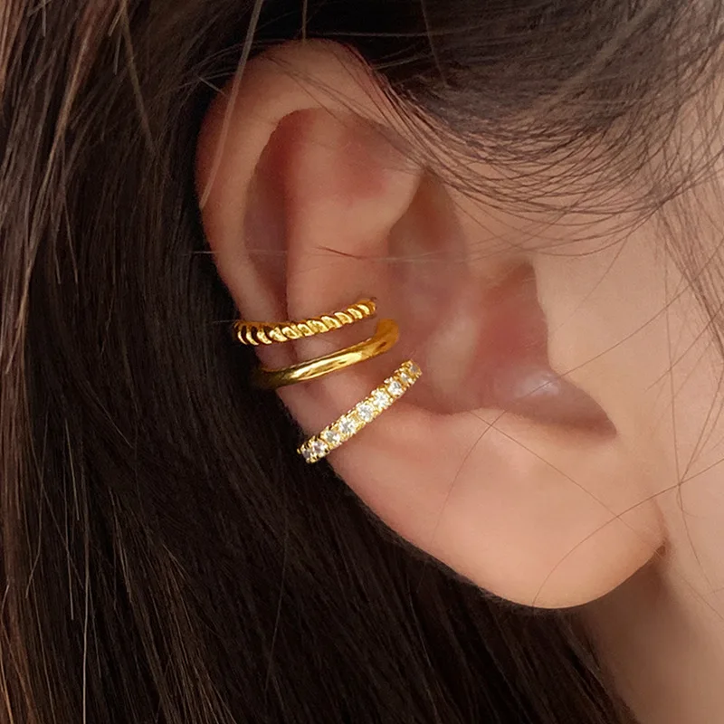 Metal Gold Clip Earrings For Women Fashion Jewelry Zircon Beads Small Non Piercing Clips Ladies Charms Ear Jewellery Gifts
Metal Gold Clip Earrings For Women Fashion Jewelry Zircon Beads Small Non Piercing Clips Ladies Charms Ear Jewellery Gifts