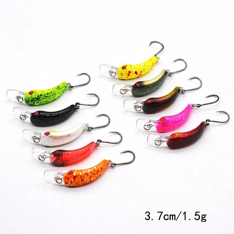Cute Mini 3D Eyes Fishing Lure 1.5g/3.7cm Floating Minnow Aritificial Laser Wobblers Crankbait Hard Plastic Fishing tackle
Cute Mini 3D Eyes Fishing Lure 1.5g/3.7cm Floating Minnow Aritificial Laser Wobblers Crankbait Hard Plastic Fishing tackle