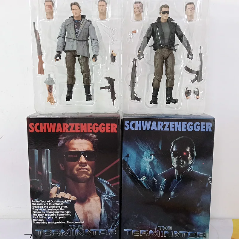 Terminator Figure NECA The Terminator Schwarzenegger Judgment Day T-800 Arnold Action Figure Model Toys Doll For Gift 18CM7INCH 
Terminator Figure NECA The Terminator Schwarzenegger Judgment Day T-800 Arnold Action Figure Model Toys Doll For Gift 18CM7INCH