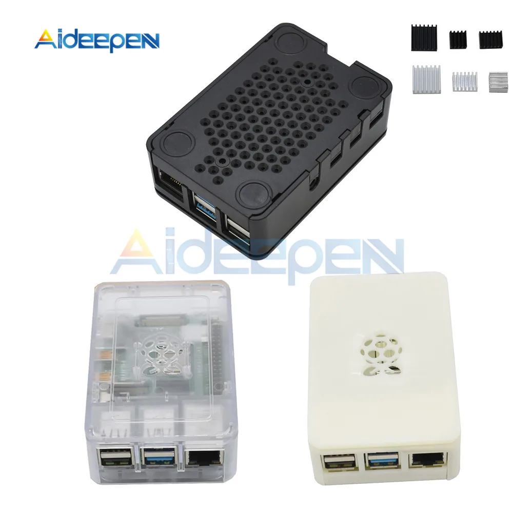 Black White Case Box for Raspberry PI 4 Model B ABS Plastic Case Box Cover Shell Enclosure Housing for PI4 with Heat Sink
Black White Case Box for Raspberry PI 4 Model B ABS Plastic Case Box Cover Shell Enclosure Housing for PI4 with Heat Sink