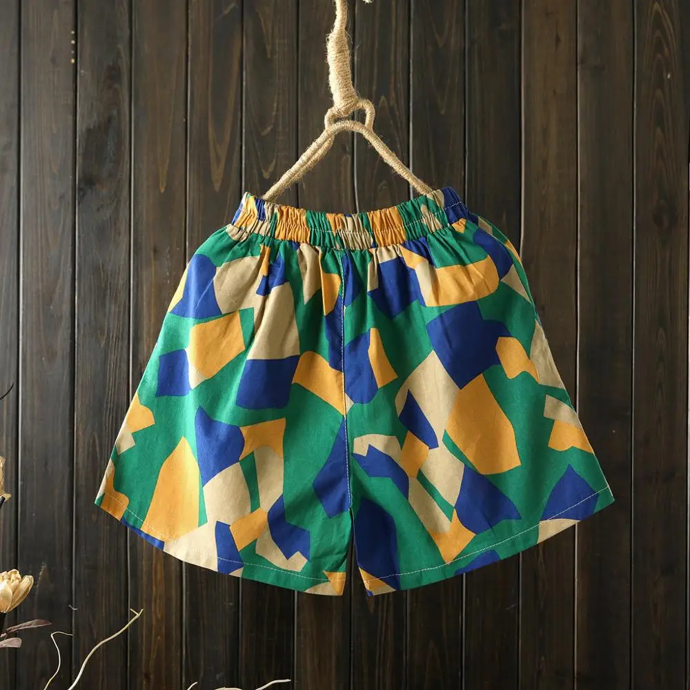 Women Summer High Waist Loose Printed Casual Cotton Linen Pockets simple Shorts hot saleCasual Running Sport Women Short SO3M
Women Summer High Waist Loose Printed Casual Cotton Linen Pockets simple Shorts hot saleCasual Running Sport Women Short SO3M