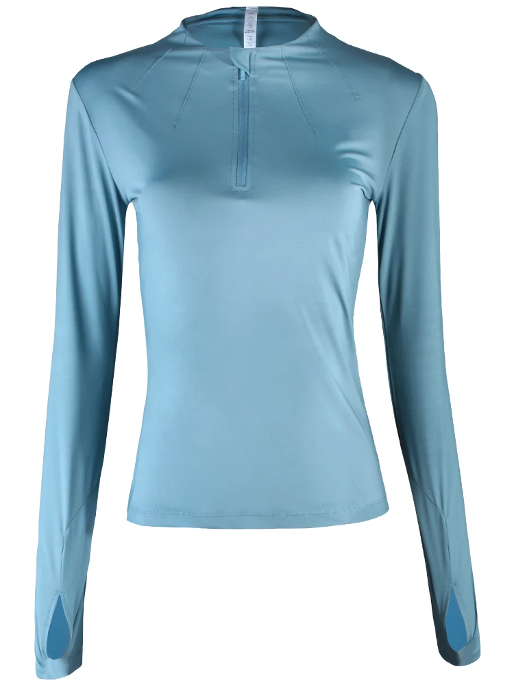 Mujeres ropa de entrenamientomujer, ropa de Yoga de entrenamiento de correr de secado rpido, camiseta delgada de manga larga, r
Mujeres ropa de entrenamientomujer, ropa de Yoga de entrenamiento de correr de secado rpido, camiseta delgada de manga larga, r