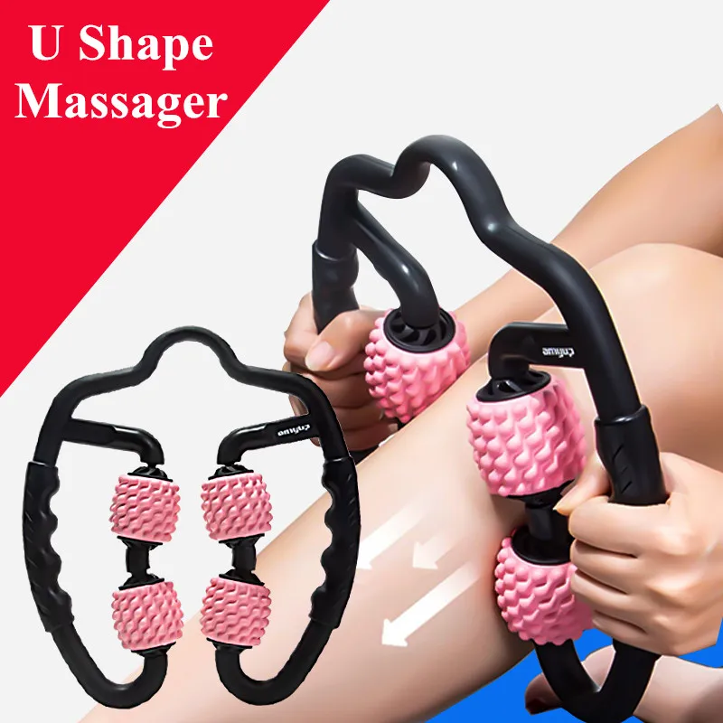 U Shape Trigger Point Massage Roller for Arm Leg Neck Muscle Tissue for Fitness Gym Yoga Sports
U Shape Trigger Point Massage Roller for Arm Leg Neck Muscle Tissue for Fitness Gym Yoga Sports