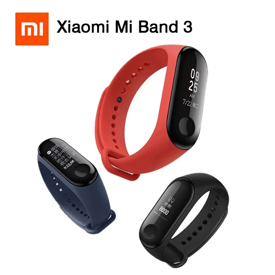 Hot Factory Original Xiaomi Mi Band 3 NFC Smart Bracelet MiBand Big Touch Screen OLED Message Heart Rate CN Version Smartband
Hot Factory Original Xiaomi Mi Band 3 NFC Smart Bracelet MiBand Big Touch Screen OLED Message Heart Rate CN Version Smartband