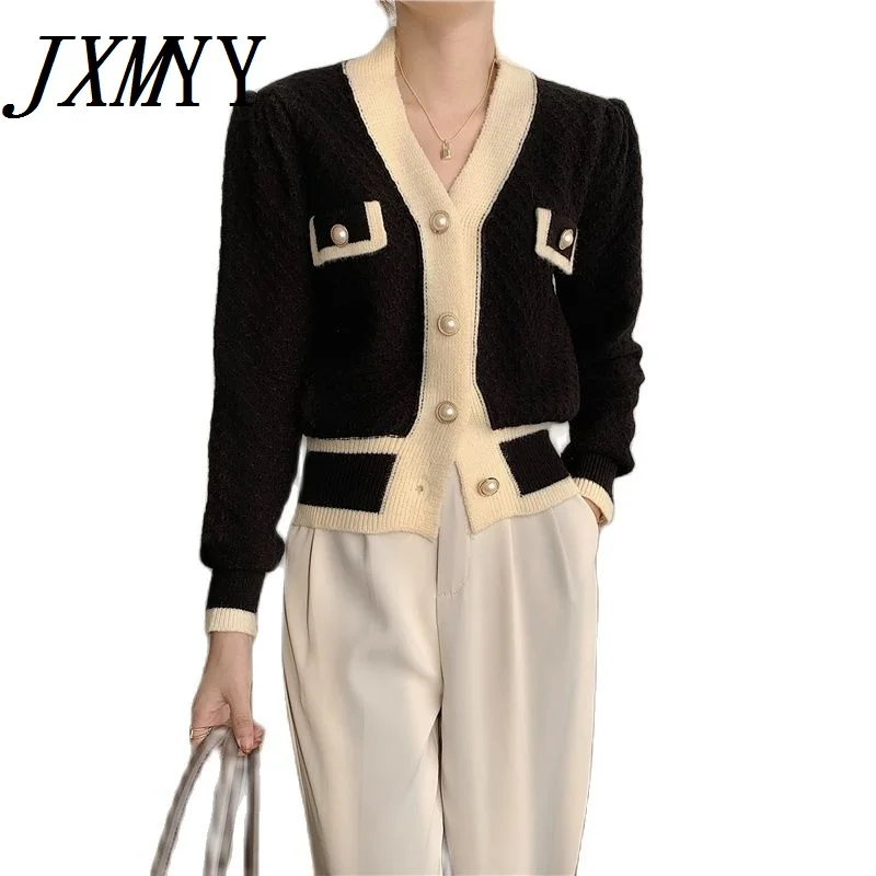 JXMYY Fashionable And Elegant French Retro Cardigan Jacket Ladies Knitted Sweater Bottoming Shirt 2021 Autumn New Style Hot Sale
JXMYY Fashionable And Elegant French Retro Cardigan Jacket Ladies Knitted Sweater Bottoming Shirt 2021 Autumn New Style Hot Sale
