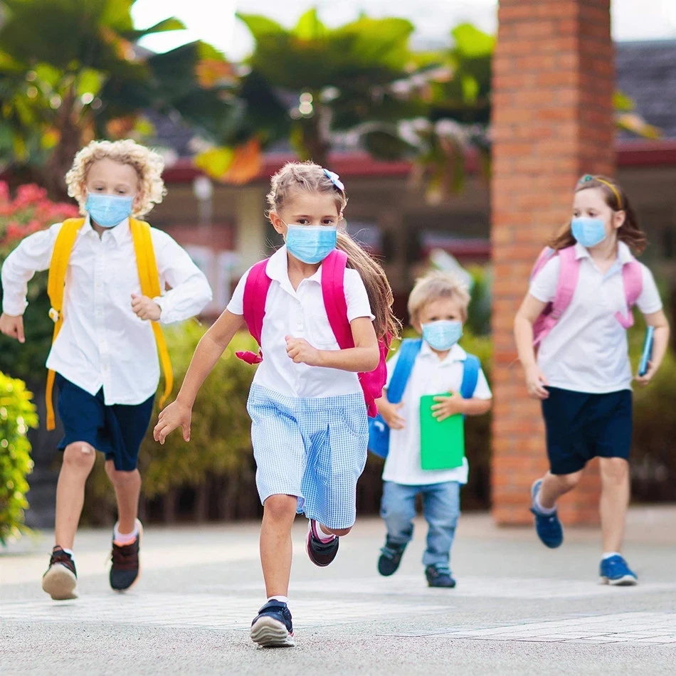 In Stock! 10-200pcs Masks Disposable Face Mask 3 Layer Children's Mask Filter Dust Mouth Mask Kids Child Earloop Protective Mask 
In Stock! 10-200pcs Masks Disposable Face Mask 3 Layer Children's Mask Filter Dust Mouth Mask Kids Child Earloop Protective Mask