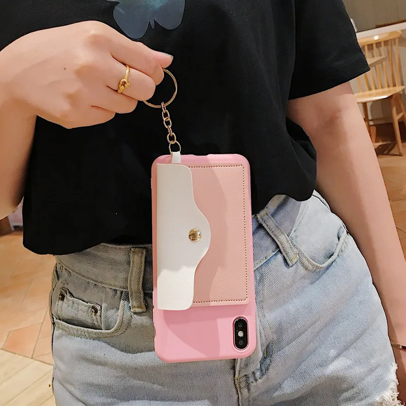 Fashion Candy Soft Cover With Card Pocket Wallet Phone Cases For Samsung Galaxy S20 Fen Edition S10 S20 Ultra Plus A42 A51 A71 
Fashion Candy Soft Cover With Card Pocket Wallet Phone Cases For Samsung Galaxy S20 Fen Edition S10 S20 Ultra Plus A42 A51 A71