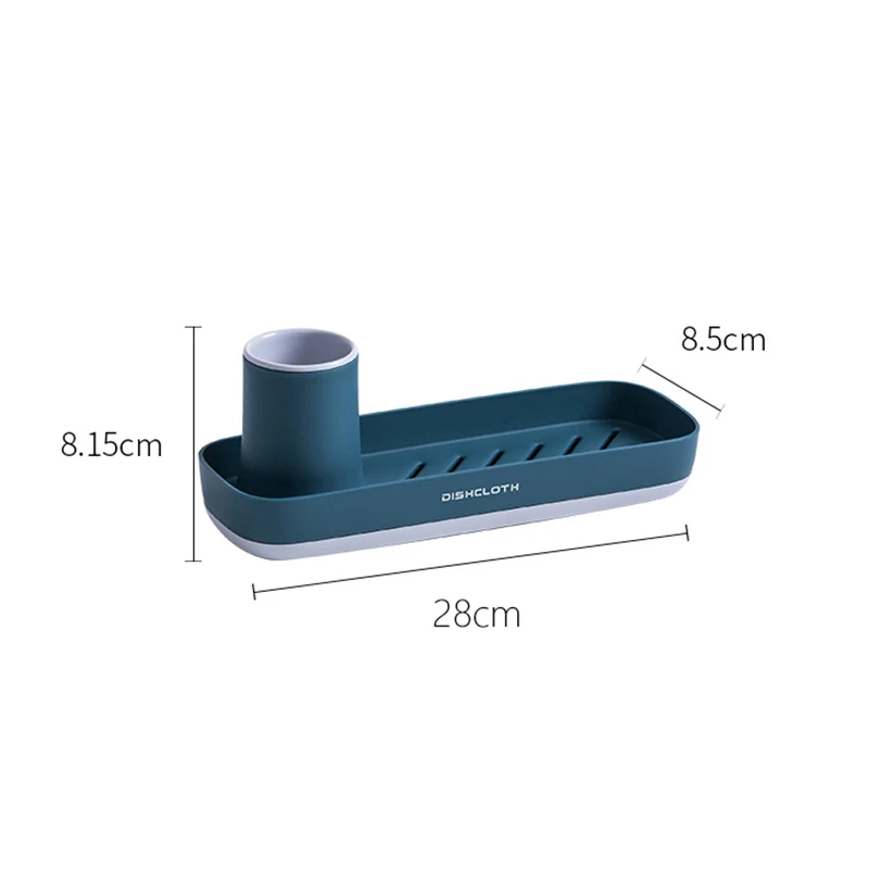 Nordic Toothbrush Tray Creative Plastic Soap Sponge Storage Holder Household Sink Drain Kitchen Bathroom Sundries Accessories
Nordic Toothbrush Tray Creative Plastic Soap Sponge Storage Holder Household Sink Drain Kitchen Bathroom Sundries Accessories