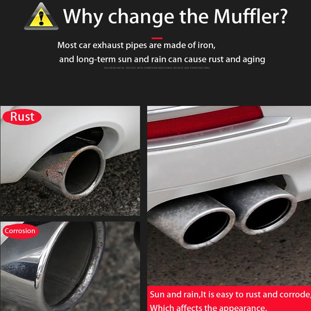 Car Accessories Stainless Steel Carbon Fiber Muffler For BMW M2/M3/M4/F82/F80/F83/F87 Exhaust Pipes Tail Throat
Car Accessories Stainless Steel Carbon Fiber Muffler For BMW M2/M3/M4/F82/F80/F83/F87 Exhaust Pipes Tail Throat