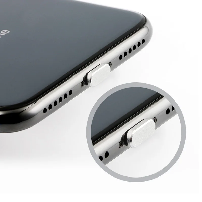 Metal Aluminium Charger Port Stopple Phone Dust Plug For iPhone SE 2020 12 11 Pro XS Max X XR 7 8 Plus Mobile Phone Accessories
Metal Aluminium Charger Port Stopple Phone Dust Plug For iPhone SE 2020 12 11 Pro XS Max X XR 7 8 Plus Mobile Phone Accessories