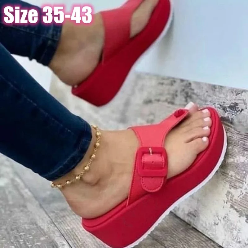 Women Wedges Sandals Summer Casual Clip Toe Flip Flops Women Platform Slipper Beach Sport Sandals Light Comfort Shoes Woman 2021
Women Wedges Sandals Summer Casual Clip Toe Flip Flops Women Platform Slipper Beach Sport Sandals Light Comfort Shoes Woman 2021